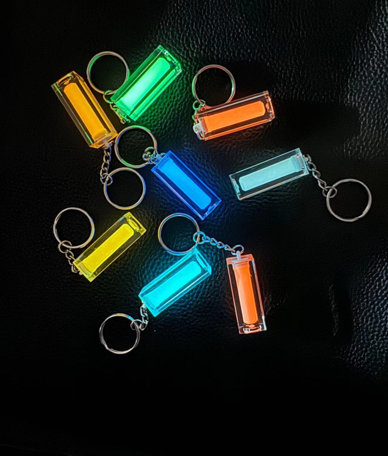 Tritium Gas Tube - Nightglow kolye, anahtar çantası kolye, Non