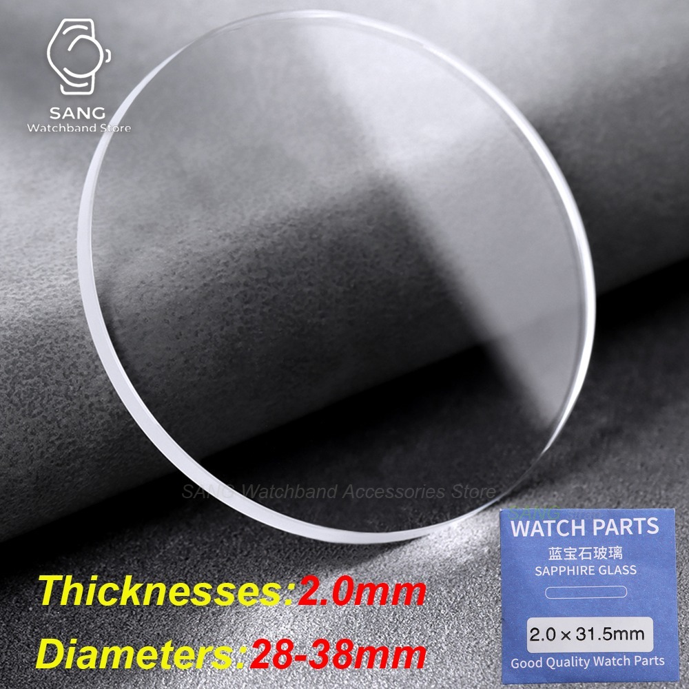 Watch Crystal Replacement - Saat camı safir yedek düz şeffaf