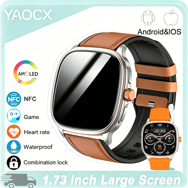 Smartwatch Sports Watches For Women - YAOCX HK73 AMOLED Akıllı Saat Erkek