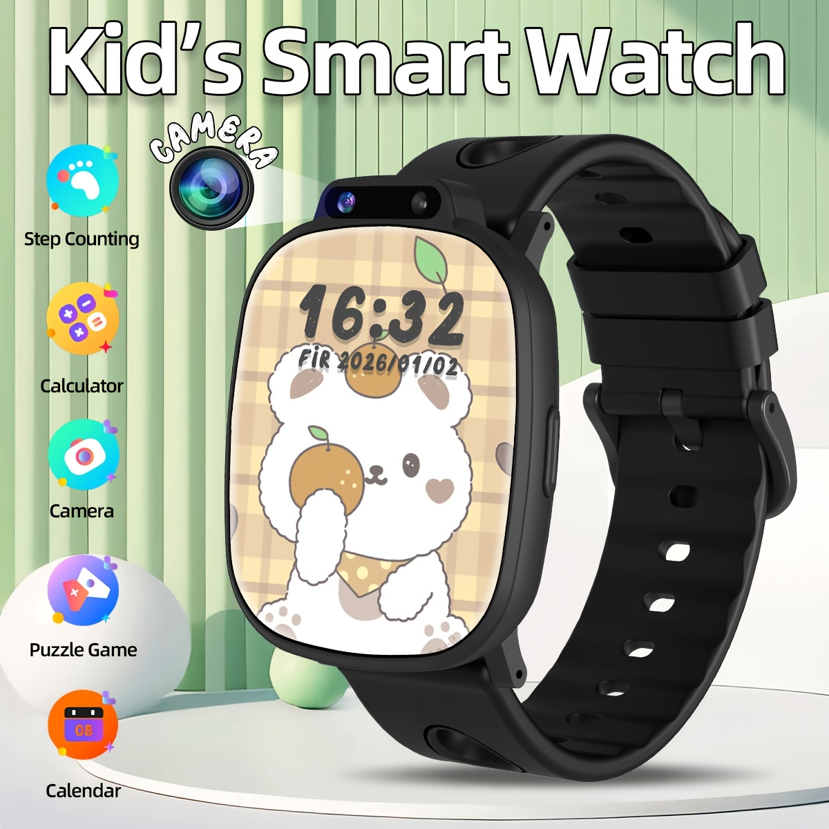 Kids Watches Not Smartwatch - 2026 Yeni LAXASFIT Çocuklar Kamera Smartwatch