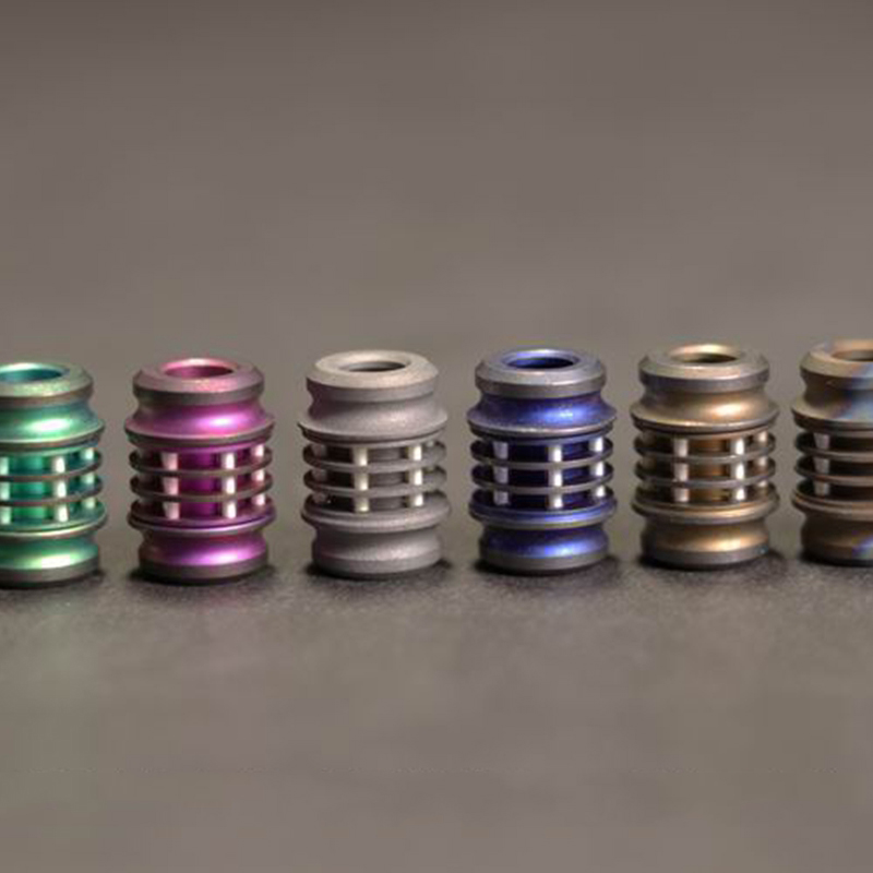 Tritium Gas Tube - 1 adet titanyum alaşımlı bıçak boncuk