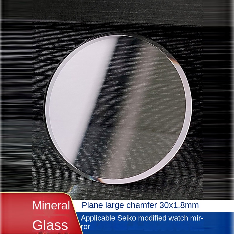 Watch Crystal Replacement - Düz Büyük Pah Kalın Kristal 32x2.5mm