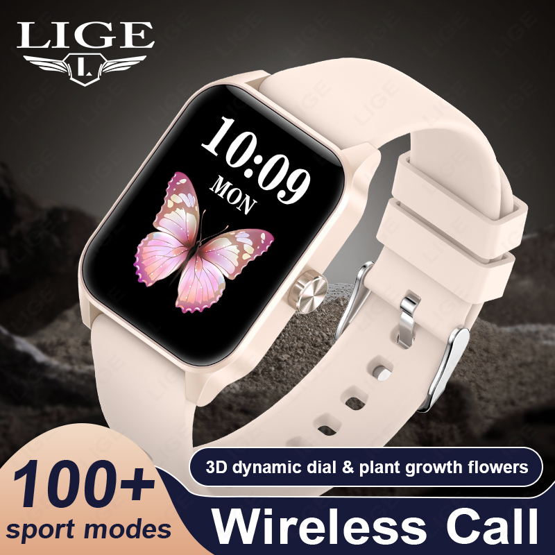 Smartwatch Watches For Sale - LIGE Moda Akıllı Saat Kadın Spor
