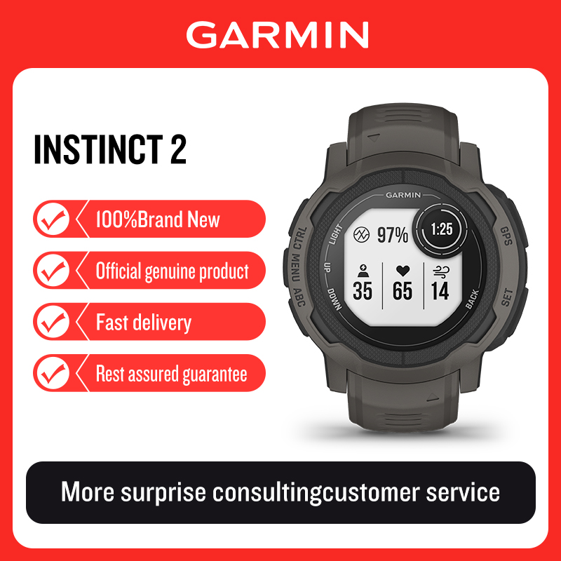 Timex Watches Smartwatch - Garmin Instinct 2 Güçlendirilmiş Spor Saati,