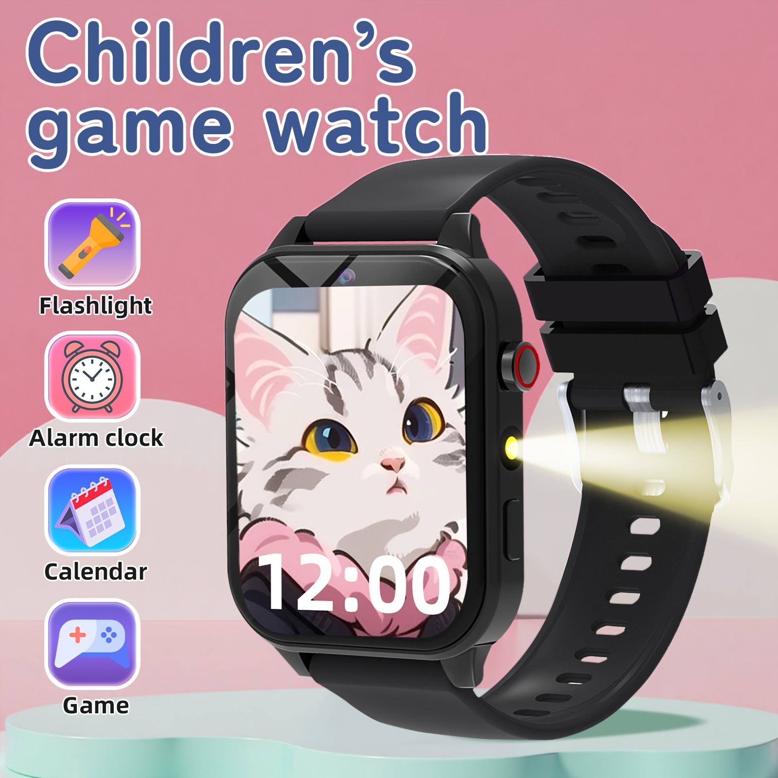 Eğitici Oyunlar, Kamera ve Müz - Kids Watches Not Smartwatch incelemesi ve fiyatı
