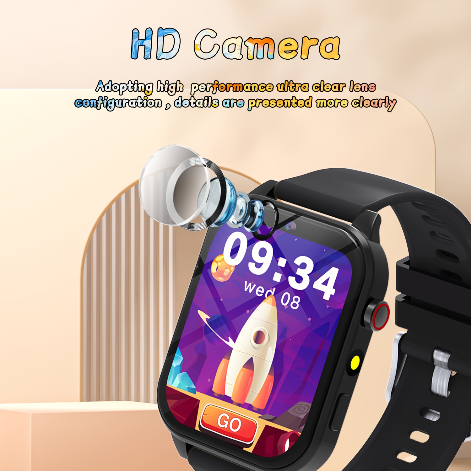 Eğitici Oyunlar, Kamera ve Müz - Kids Watches Not Smartwatch incelemesi ve fiyatı