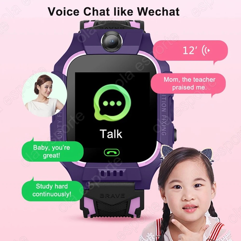 Q12 Çocuklar Akıllı 2G Çağrı T - Kids Watches Not Smartwatch incelemesi ve fiyatı