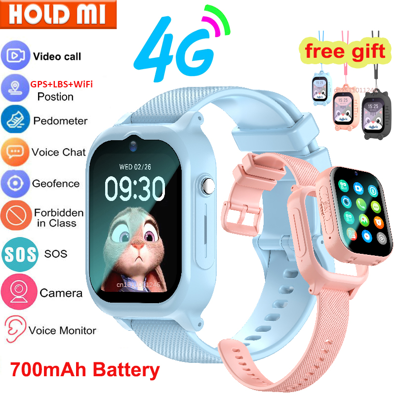 Akıllı saat Çocuklar 4G GPS WI - Smartwatch Watches For Girls Kids incelemesi ve fiyatı