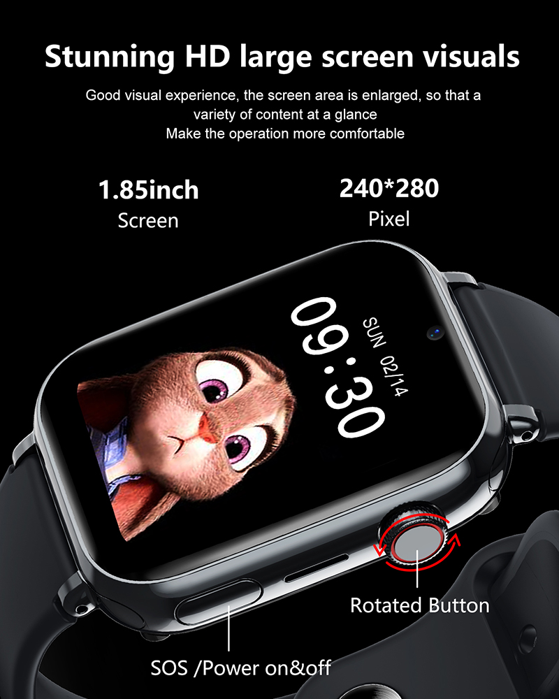 4G Akıllı Çocuk Saati LBS Konu - Kids Watches Not Smartwatch incelemesi ve fiyatı