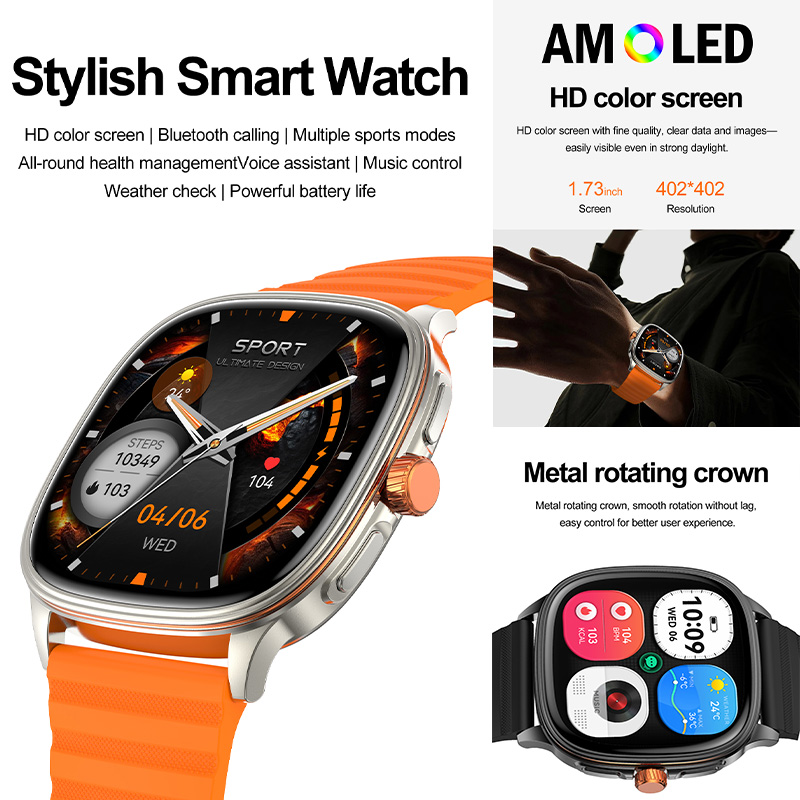 YAOCX HK73 AMOLED Akıllı Saat  - Smartwatch Sports Watches For Women incelemesi ve fiyatı
