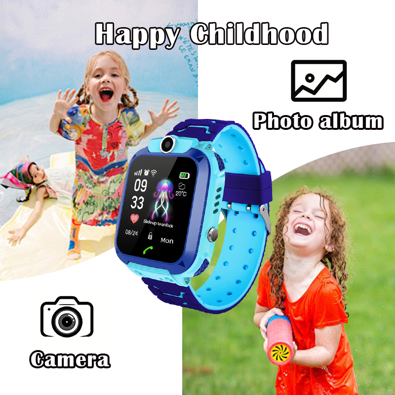 Q12B Çocuk Akıllı Saati, SOS Ç - Smartwatch Watches For Kid Boy With Alarm incelemesi ve fiyatı