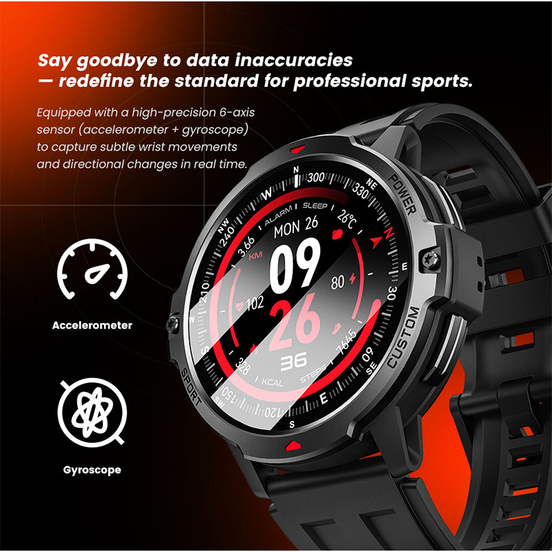 YENI 1.46 Inç Askeri GPS Smart - Timex Watches Smartwatch incelemesi ve fiyatı
