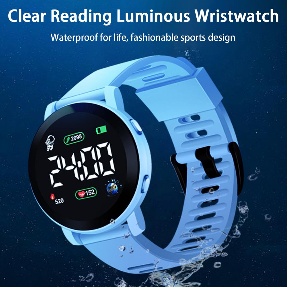Çocuklar LED dijital saat su g - Kids Watches Not Smartwatch incelemesi ve fiyatı