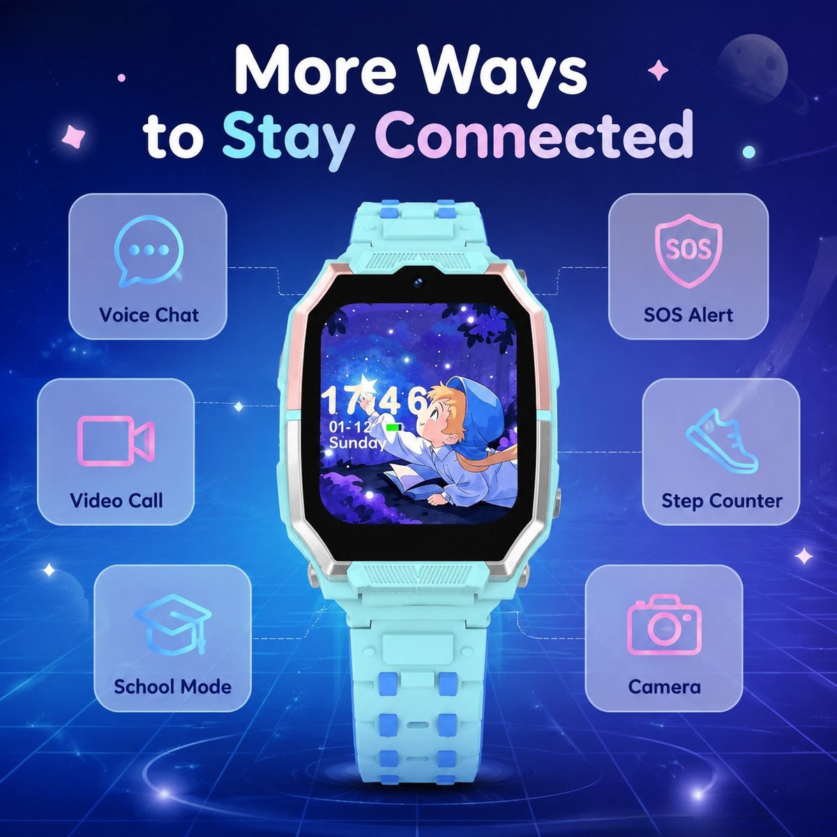 SHXI H15 4G Akıllı Çocuk Saati - Kids Watches Not Smartwatch incelemesi ve fiyatı