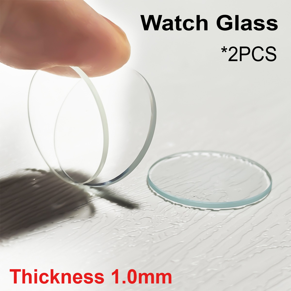 2 adet 15 - 45mm Düz Yuvarlak  - Watch Crystal Replacement incelemesi ve fiyatı