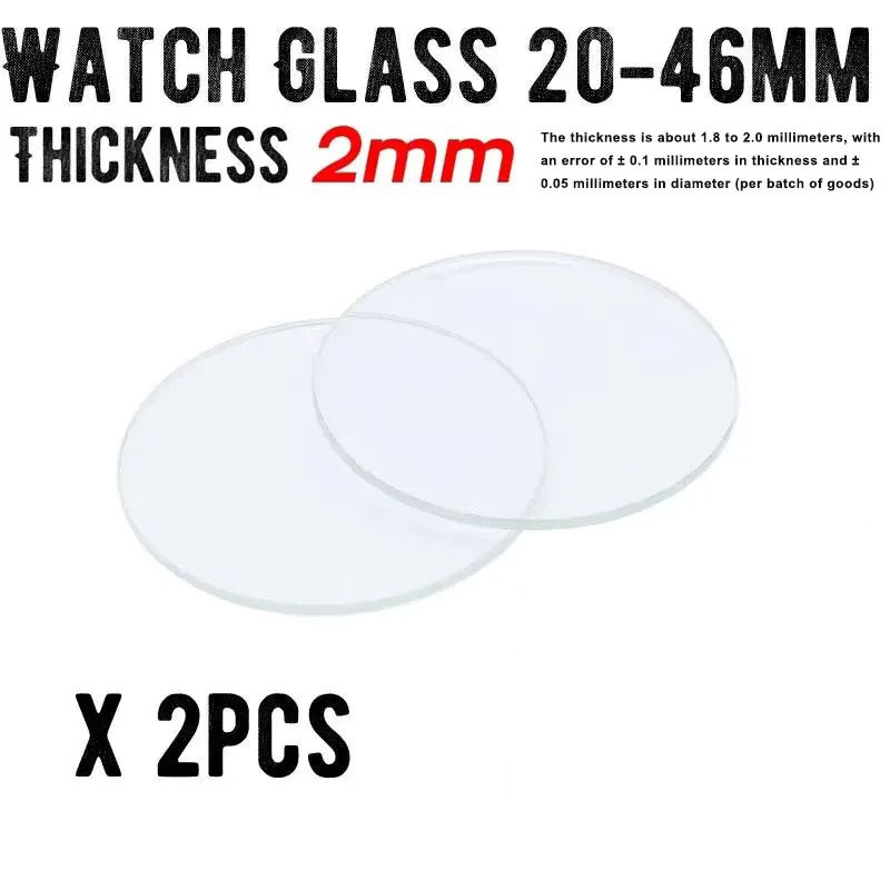 【2 adet】kalınlık 2.0mm yuvarla - Watch Crystal Replacement incelemesi ve fiyatı
