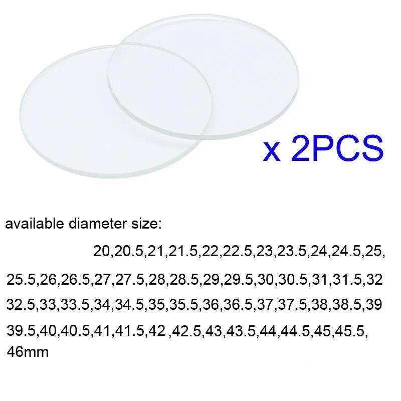 【2 adet】kalınlık 2.0mm yuvarla - Watch Crystal Replacement incelemesi ve fiyatı
