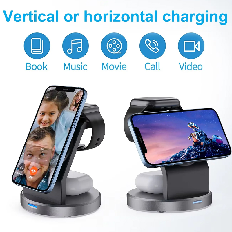 3'ü 1 Arada Kablosuz Şarj Stan - Smartwatch Watches For Iphone incelemesi ve fiyatı