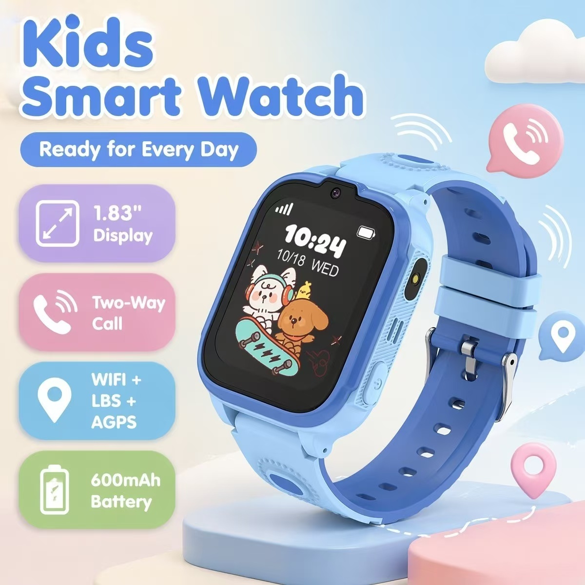 DH28 Çocuklar için Akıllı Saat - Kids Watches Not Smartwatch incelemesi ve fiyatı