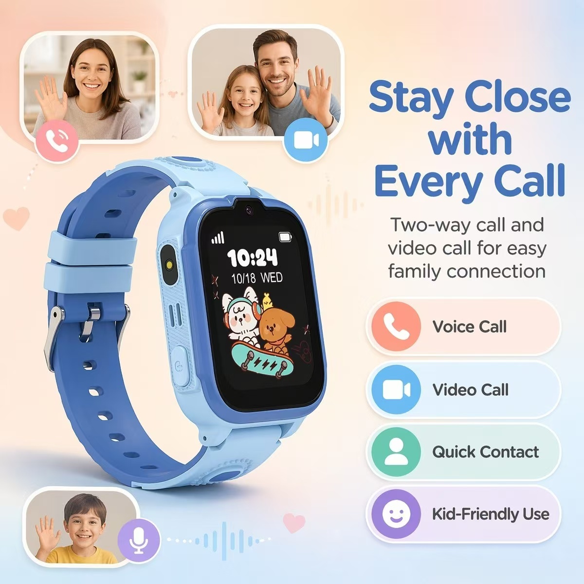 DH28 Çocuklar için Akıllı Saat - Kids Watches Not Smartwatch incelemesi ve fiyatı