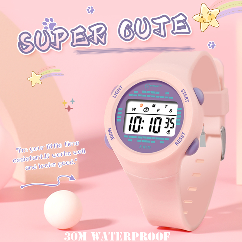 Çocuk elektronik saat kız pemb - Smartwatch Watches For Girls Kids incelemesi ve fiyatı
