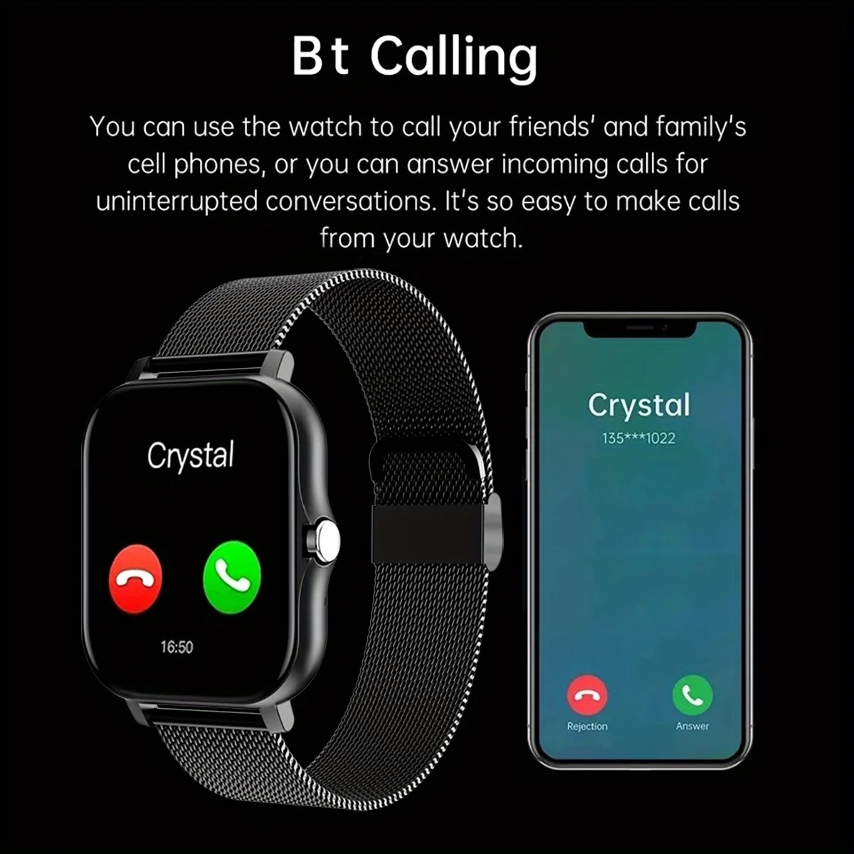 Akıllı saat Android IOS için s - Smartwatch Sports Watches For Women incelemesi ve fiyatı