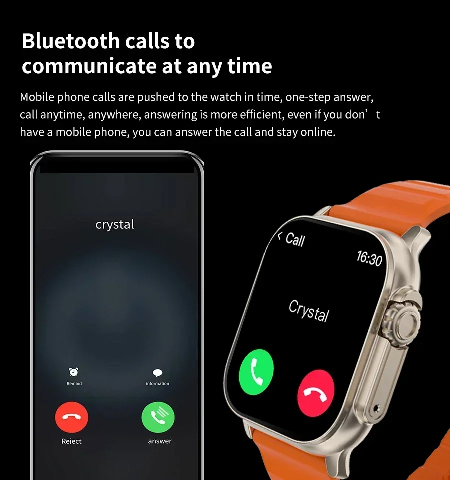 Yeni Seri 9 Watch PK HK8 PRO M - Smartwatch Sports Watches For Women incelemesi ve fiyatı