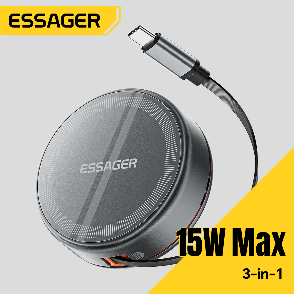 Essager 15W 3'ü 1 Arada Manyet - Smartwatch Watches For Iphone incelemesi ve fiyatı