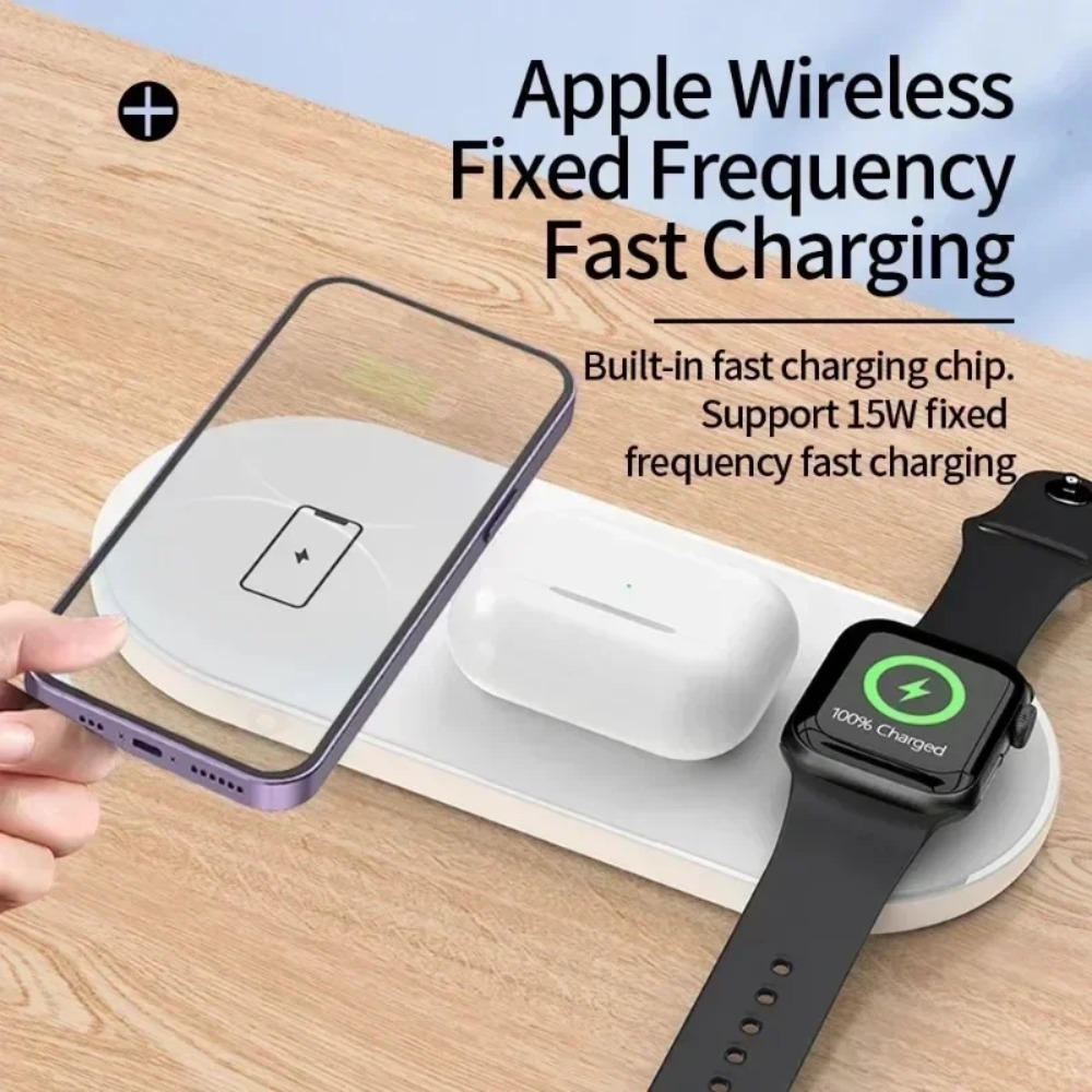 3'ü 1 Arada Kablosuz Şarj Pedi - Smartwatch Watches For Iphone incelemesi ve fiyatı