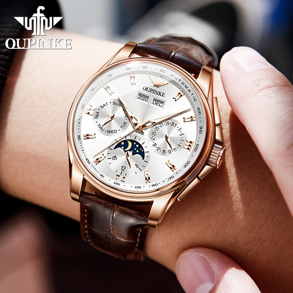 OUPINKE erkek saatleri rahat t - Anti-Magnetic Watch incelemesi ve fiyatı