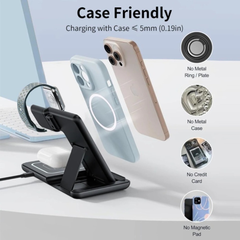 Gece LED Işığı 3'ü 1 Arada Kab - Smartwatch Watches For Iphone incelemesi ve fiyatı