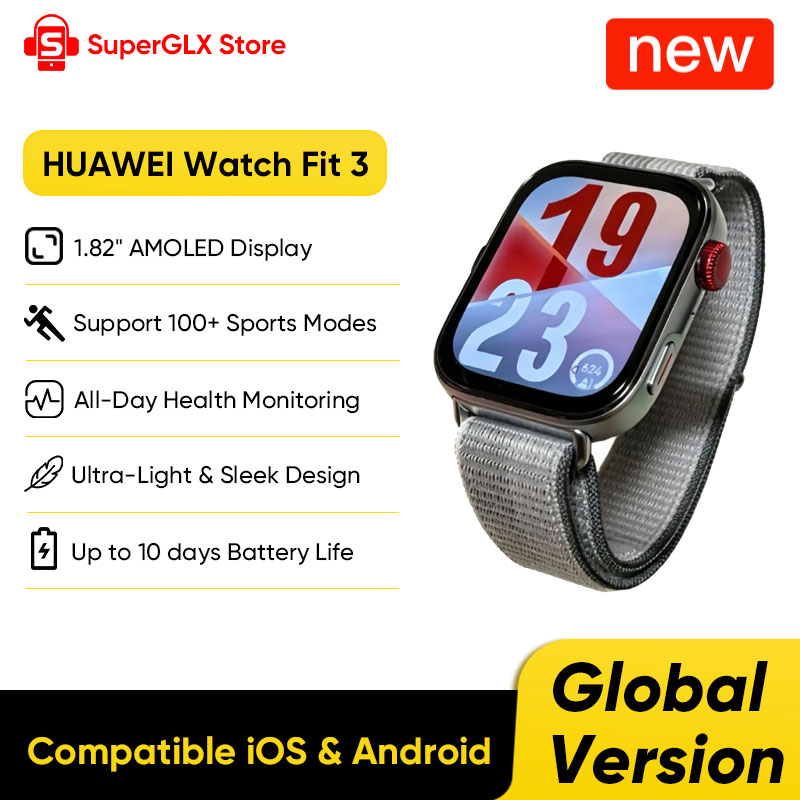 【US Express】HUAWEI Watch Fit 3 - Huawei Smartwatch Watch Fit incelemesi ve fiyatı