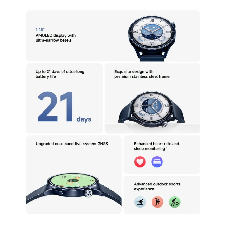 Küresel Versiyon Xiaomi Watch  - Timex Watches Smartwatch incelemesi ve fiyatı