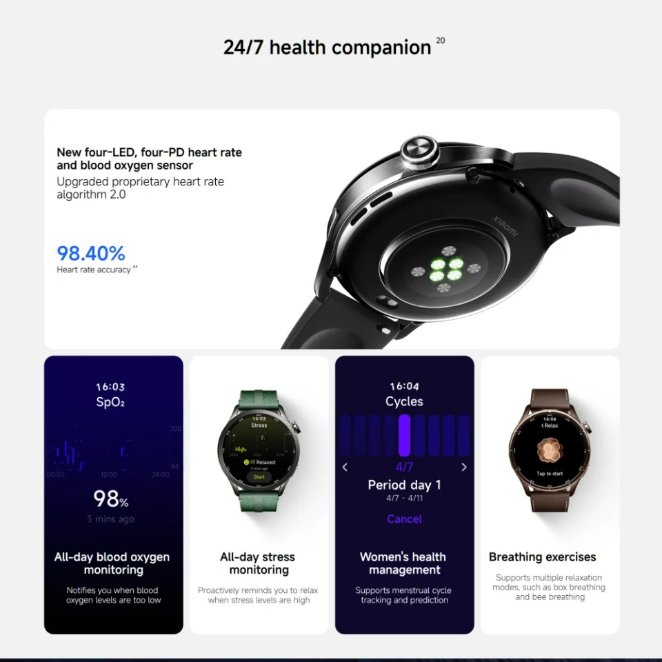 Küresel Versiyon Xiaomi Watch  - Timex Watches Smartwatch incelemesi ve fiyatı